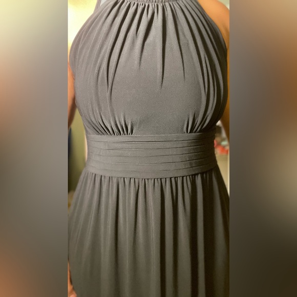 Emma & Michele Black Halter Maxi Dress - Picture 7 of 7